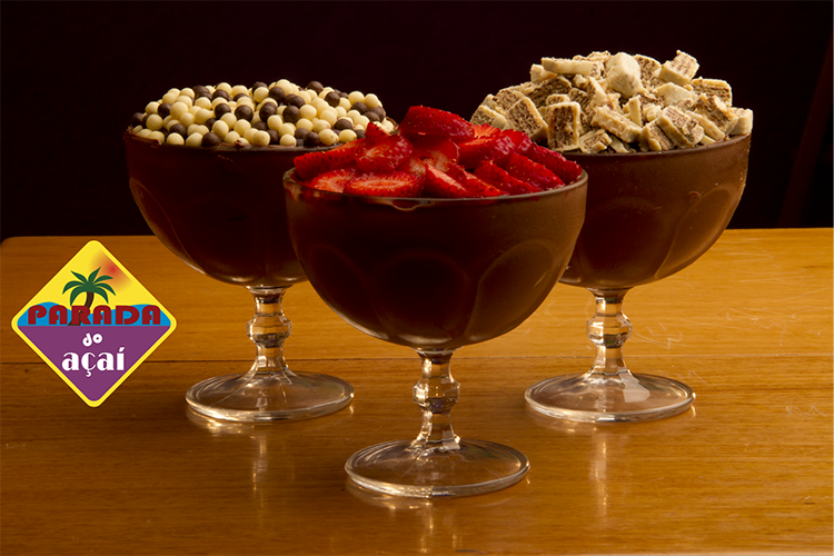 Parada do Açaí - Açaí com Nutella e morango